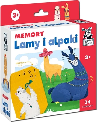 Pexeso lamy a alpaky 3+