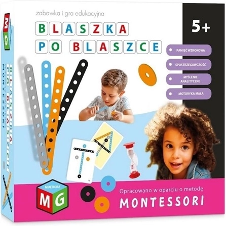 Montessori hra Blaszka po blaszce