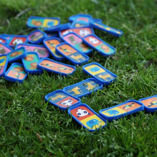 Extra velké domino dílky pro snadné hraní
