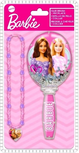 Souprava náhrdelníku a kartáče Barbie