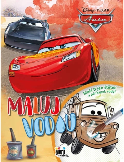 Maluj vodou A4 auta