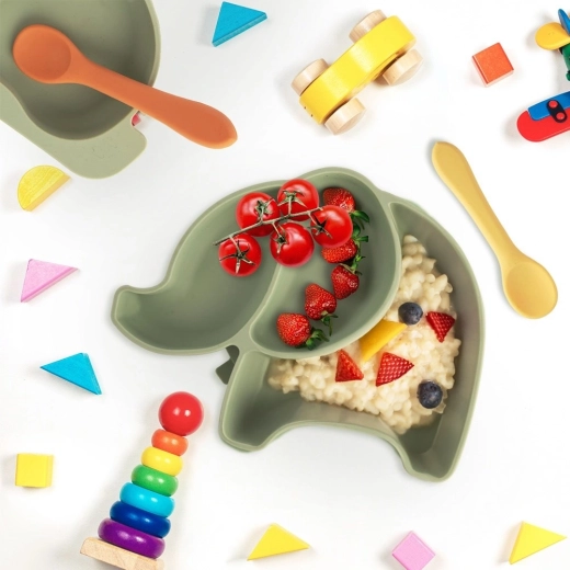 Tři oddělené přihrádky pro pestrou stravu