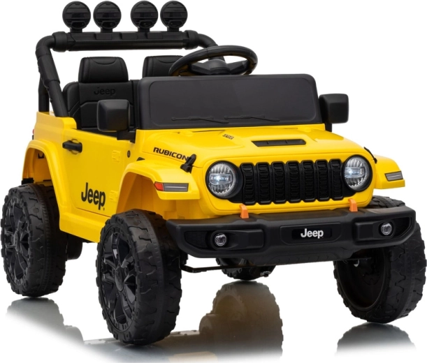 Elektrické autíčko Jeep Rubicon 24 V žluté