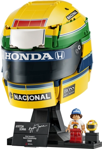 Autentické detaily a barvy inspirované Senna kaskem