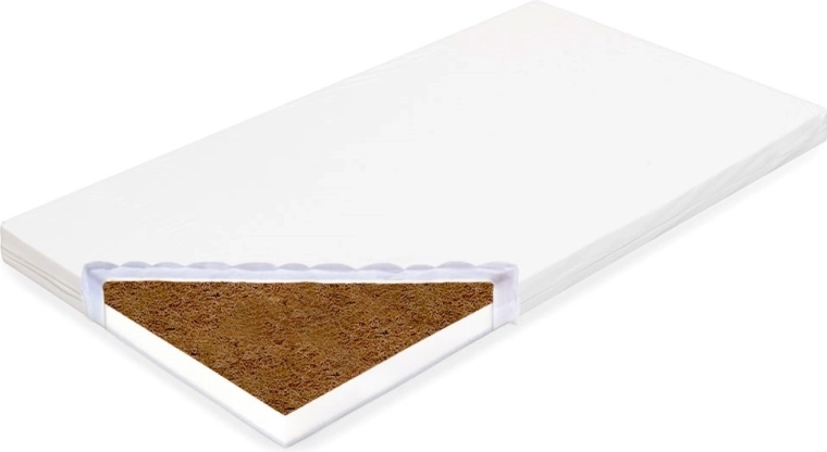 Dětská matrace New Baby Basic 120×60×5 cm kokos–pěna bílá