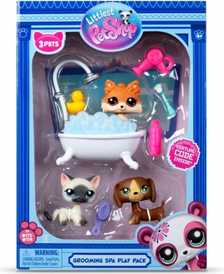 Littlest Pet Shop set G7 S3 SPA s 3 figurkami