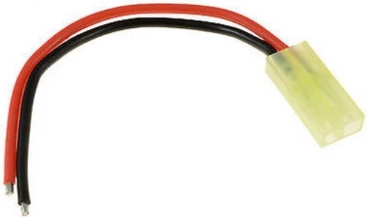 Konektor mini Tamiya s vodiči (zásuvka, samice) 10 cm, 16 AWG - 1 kus