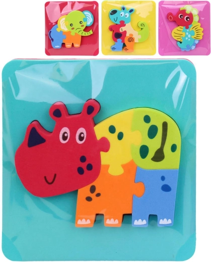 Pěnové puzzle zvířátko do vany - 1 kus