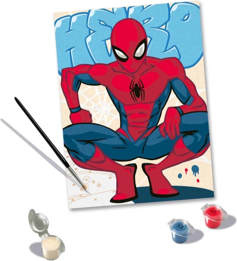 CreArt Spider-man malování podle čísel