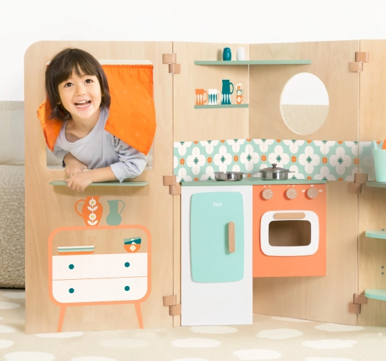 Kuchyňka a obchod v jednom