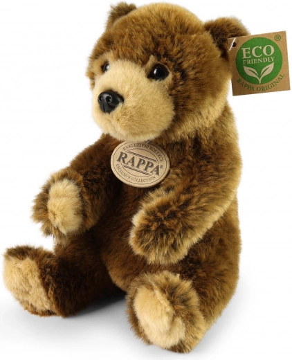 Plyšový hnědý medvěd 19 cm eco-friendly RAPPA