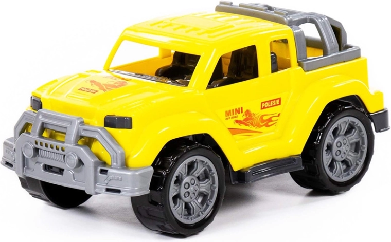 Plastové terénní auto pro děti žluté