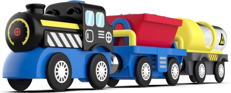 2Kids Toys parní nákladní vlak na baterie - 1 kus