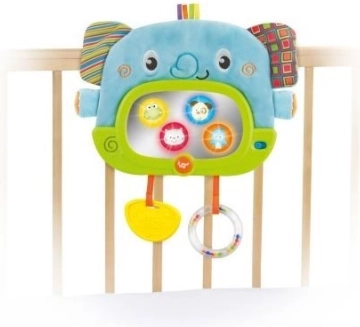 Snadné uchycení k postýlce i samostatné postavení