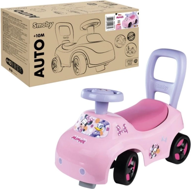 Odrážedlo auto MINNIE 2v1 pro holčičky