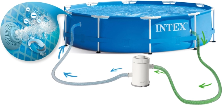 Čistá voda díky filtrační pumpě a Hydro Aeration