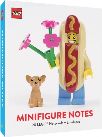 poznámkové kartičky lego minifigurky – sada 20 kusů