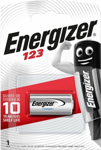 Energizer lithium foto baterie CR123A 3 V