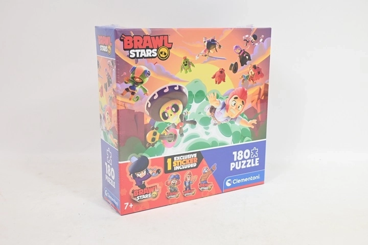 Clementoni puzzle Brawl Stars 180 dílků v čtvercové krabičce