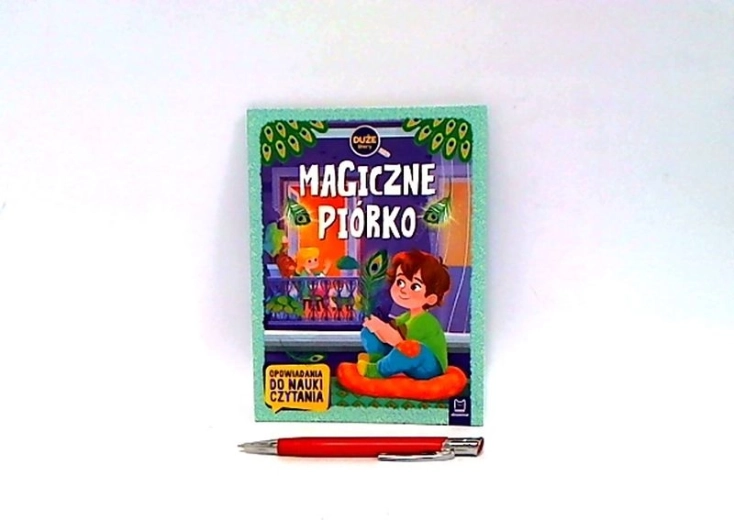 Magiczne piórko – velká písmena: výuka čtení
