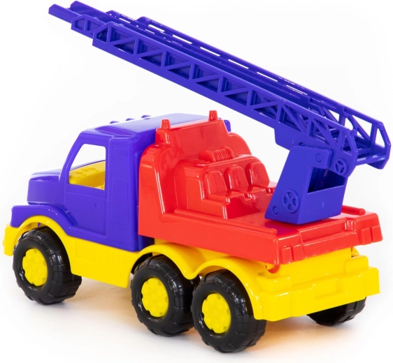 Výsuvný a otočný žebřík