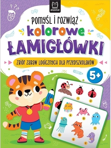 Pomyśl i rozwiąż – barevné hlavolamy pro děti 5+