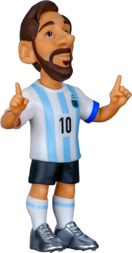 Detailní zpracování Lionela Messiho v dresu Argentiny