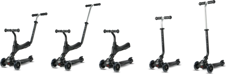 5 v 1: od odrážedla po koloběžku