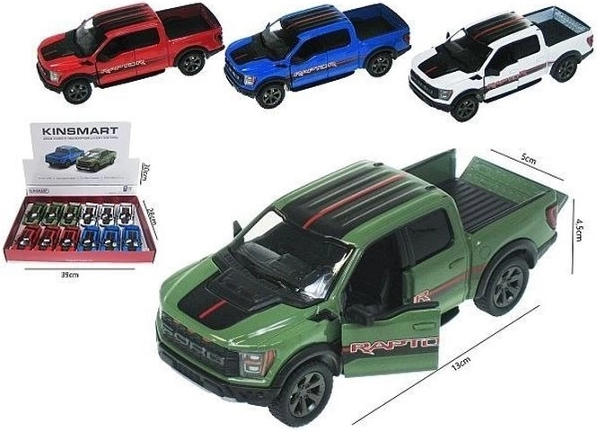 Auto Ford F-150 Raptor 2022 na setrvačník s otevíracími dveřmi