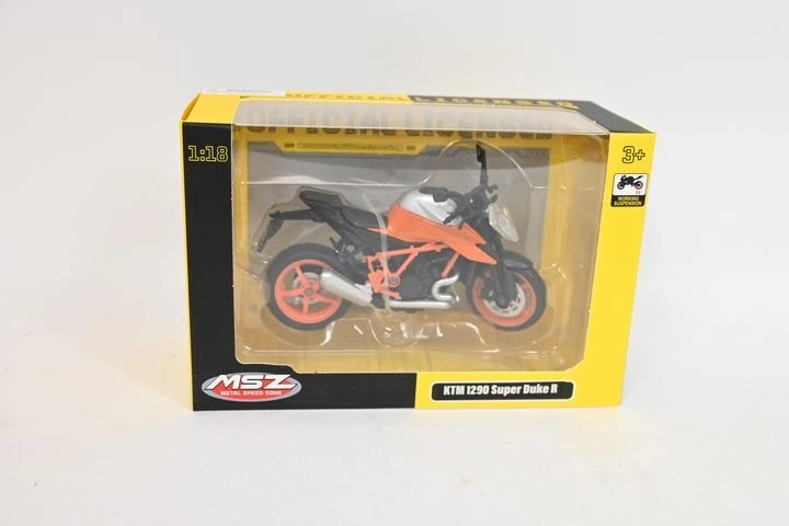 MSZ model motocyklu KTM 1290 Super Duke R 1:18