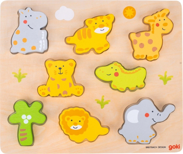 Puzzle divoká zvířata