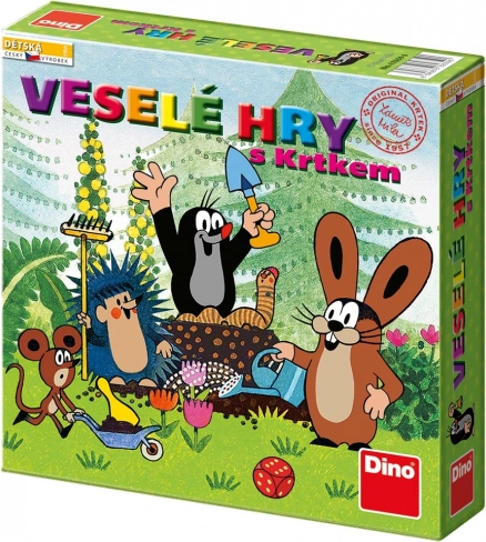 Veselé hry s KRTKEM – sada 5 stolních her