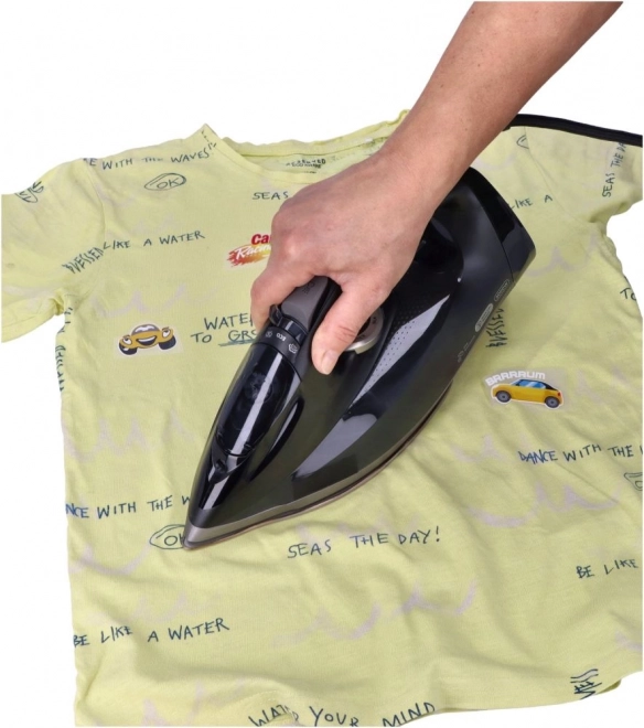 Snadná a rychlá aplikace žehličkou