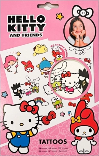 Hello Kitty dočasné tetování