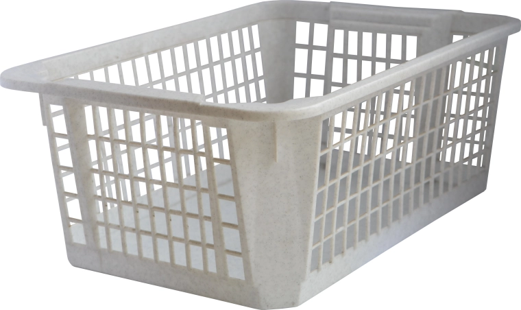 Plastový stohovatelný košík 36 × 26 × 14 cm