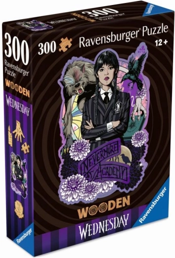 Dřevěné puzzle Wednesday 300 dílků Ravensburger