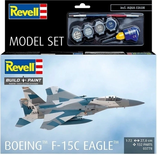 Plastikový model Boeing F-15C Eagle 1:72 startovací sada