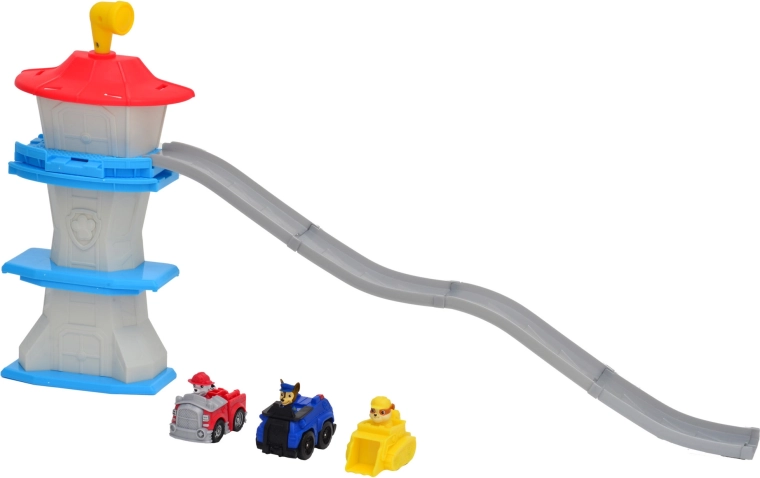 Věž s dlouhou rampou pro akční sjezdy