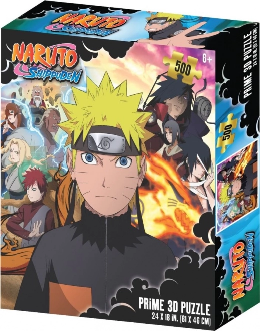 3D puzzle NARUTO SHIPPUDEN 500 dílků