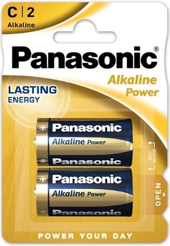 Panasonic Alkaline Power LR14 C baterie, 2 ks
