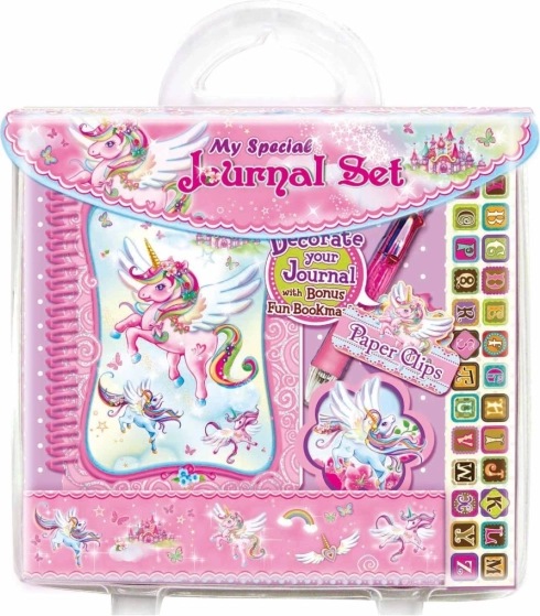 Set deníku s dekoracemi pro děti – Deník