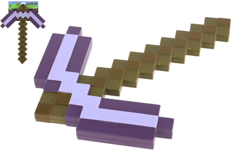Minecraft netheritový krumpáč ke kostýmu