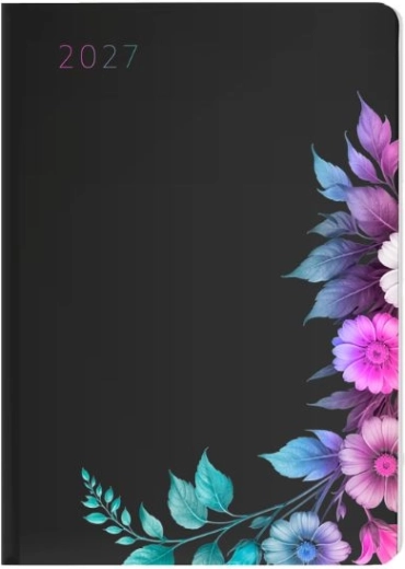 Týdenní diář A5 2027 Floral
