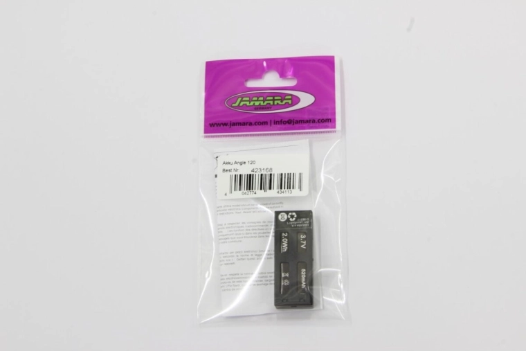 Jamara lipo baterie angle 120 3,7 v 520 mah 1,92 wh - 1 kus