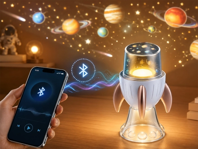 3v1: projektor, noční lampička i Bluetooth reproduktor