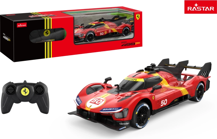 Rastar dálkově ovládané auto 1:24 ferrari 499p