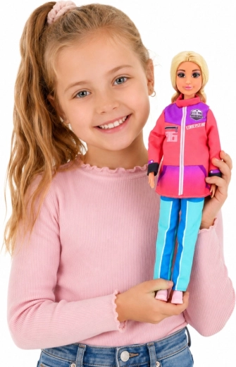 Panenka Anlily 30 cm s blond vlasy