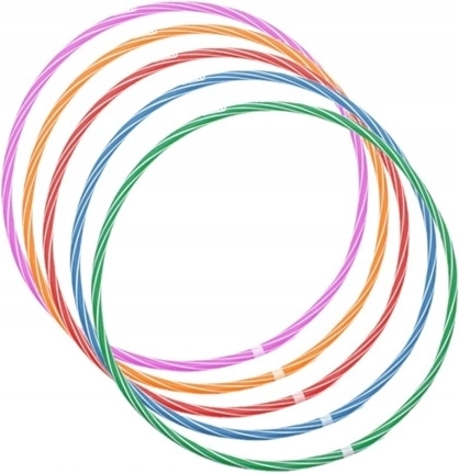 Hula hoop obruč se spirálovým vzorem 50 cm