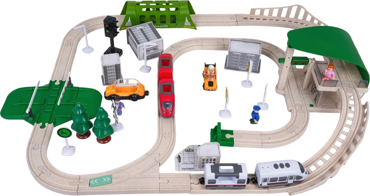 Interaktivní tunel a nádraží