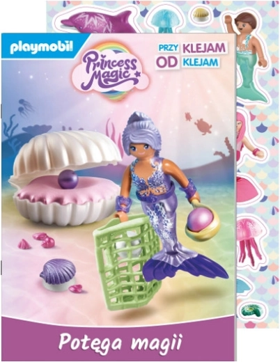 Playmobil Princess Magic – Samolepková kniha: Přilep a odlep